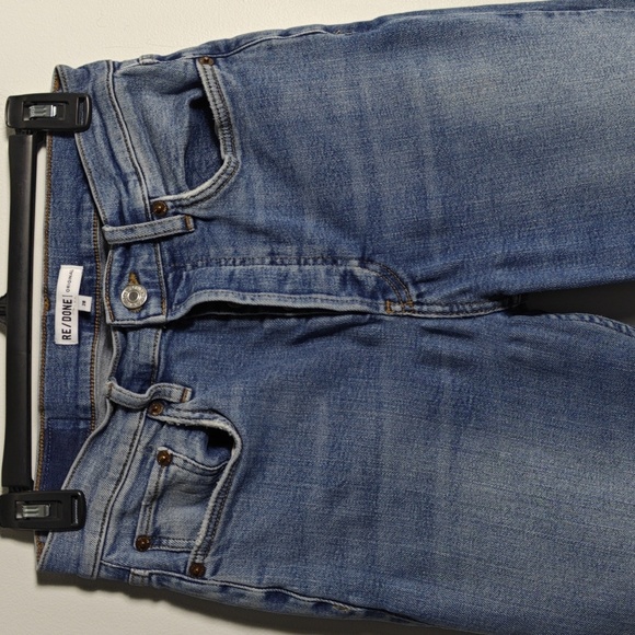 RE/DONE Originals Ultra High Rise Jeans Fade Away Size 28 - Picture 10 of 16